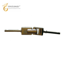 6-7cm旗袍金属一字扣盘扣中国风对扣合金装饰扣新中式锁扣棍diy