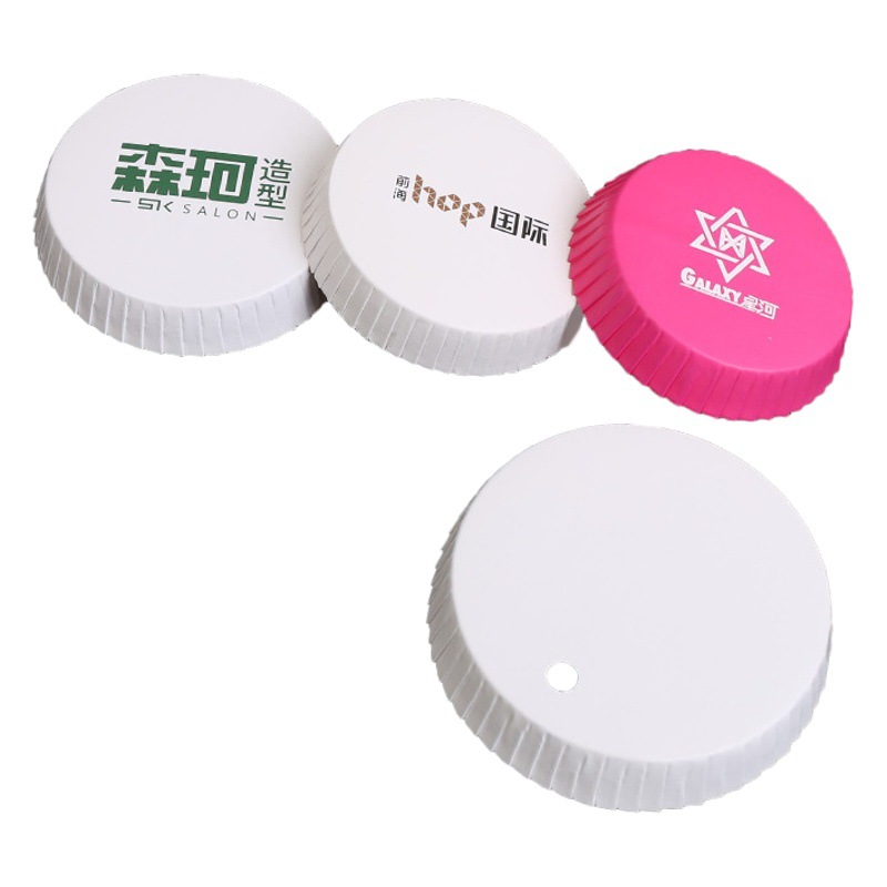 SOURCE Factory disposable paper cup lid wholesale in stock printable logo hotel guest room barber shop dustproof cup lid
