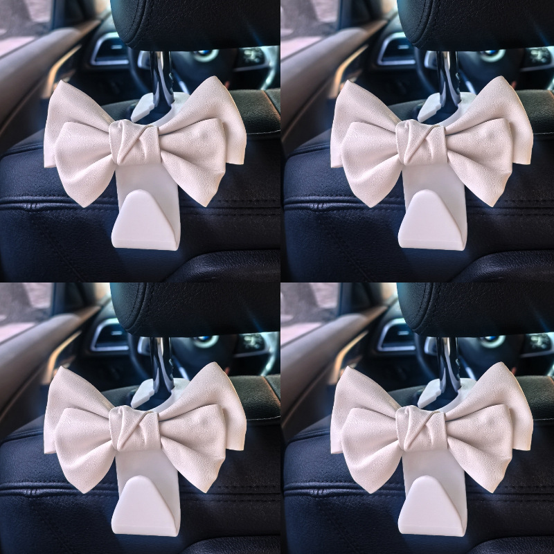 Gancho trasero multifuncional en el automóvil Gancho femenino interior creativo Gancho para automóvil asiento invisible para automóvil