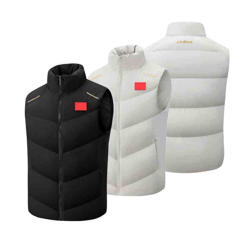 Chinese Team Sports Vest for Men and Women, Martial Arts Kidsren's Training down Vest, Thermal Vest, Sports Coach Uniform Jacket Chinese Team Sports Vest for Men and Women, Martial Arts Kidsren's Training down Vest, Thermal Vest, Sports Coach Uniform Jacket