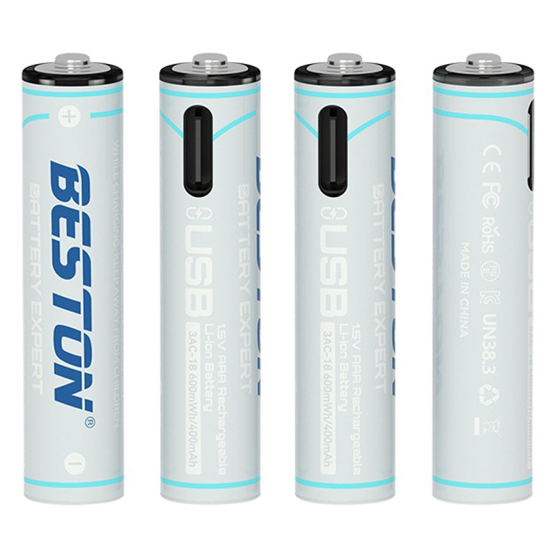 Beston Beston Alarm Clock Remote Controller AAA7 Battery 1.5V Lithium Rechargeable Battery for Wholesale
