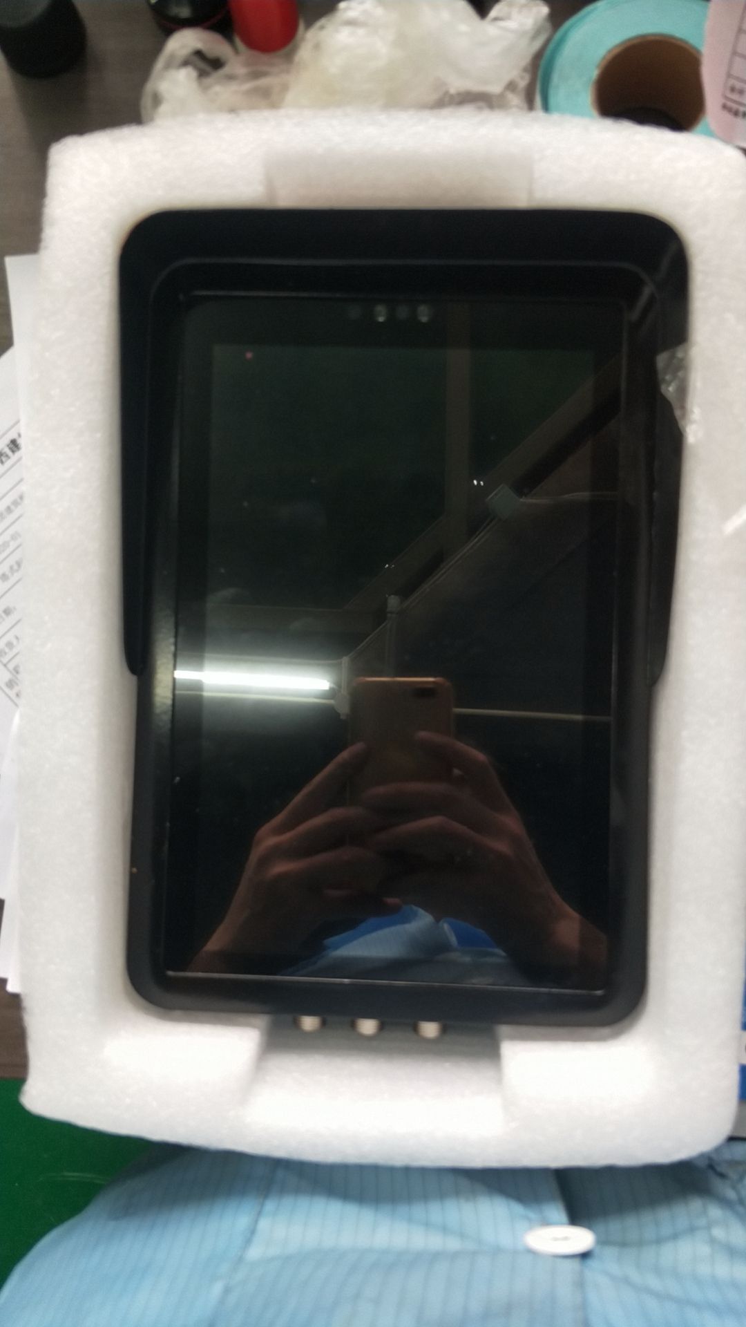 厂家供应白色珍珠棉成型异形缓冲包装泡沫/仪器快递包装泡沫