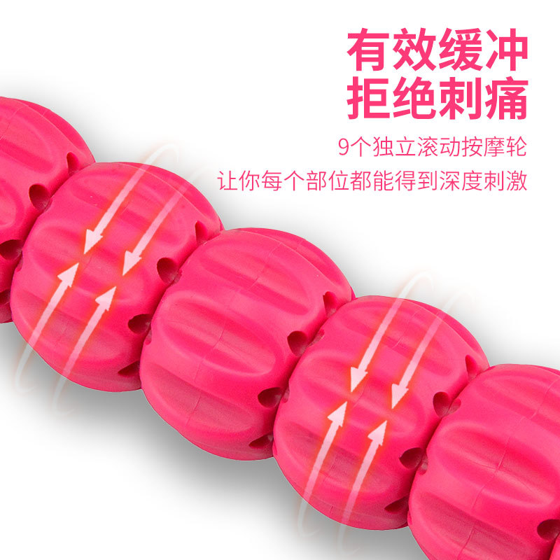 Masaje muscular palo fascia palo profundo relajación muscular rodillo engranaje masaje yoga masaje palo