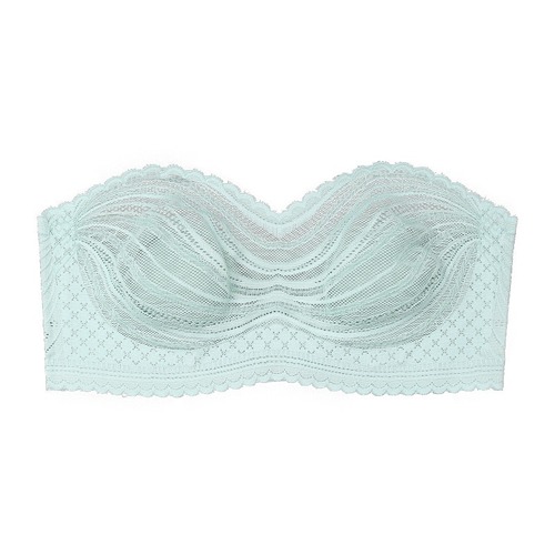 Strapless underwear for women, invisible non-slip tube top, wrapped chest to prevent exposure, summer thin large breasts showing small seamless bra