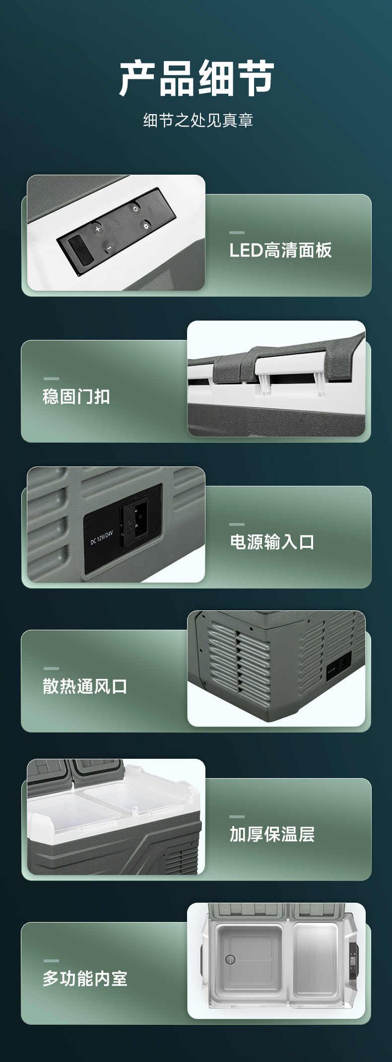 9 Ice Tiger compressor car refrigerator for both car and home use, 12v24v portable NLS35 dormitory mini refrigerator