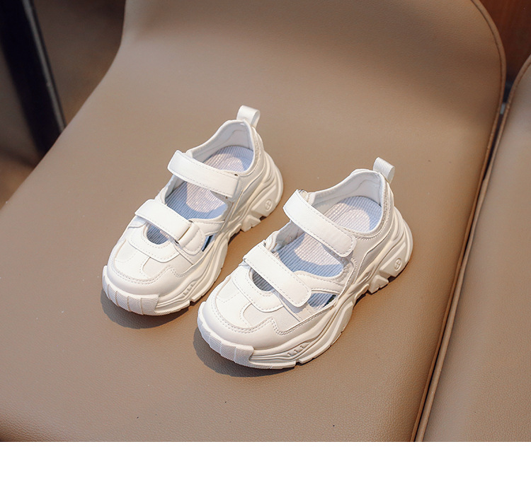 Sandales polyvalentes décontractées pour enfants, chaussures de sport ajourées et respirantes pour garçons et filles, version coréenne, printemps et automne_voghion.com