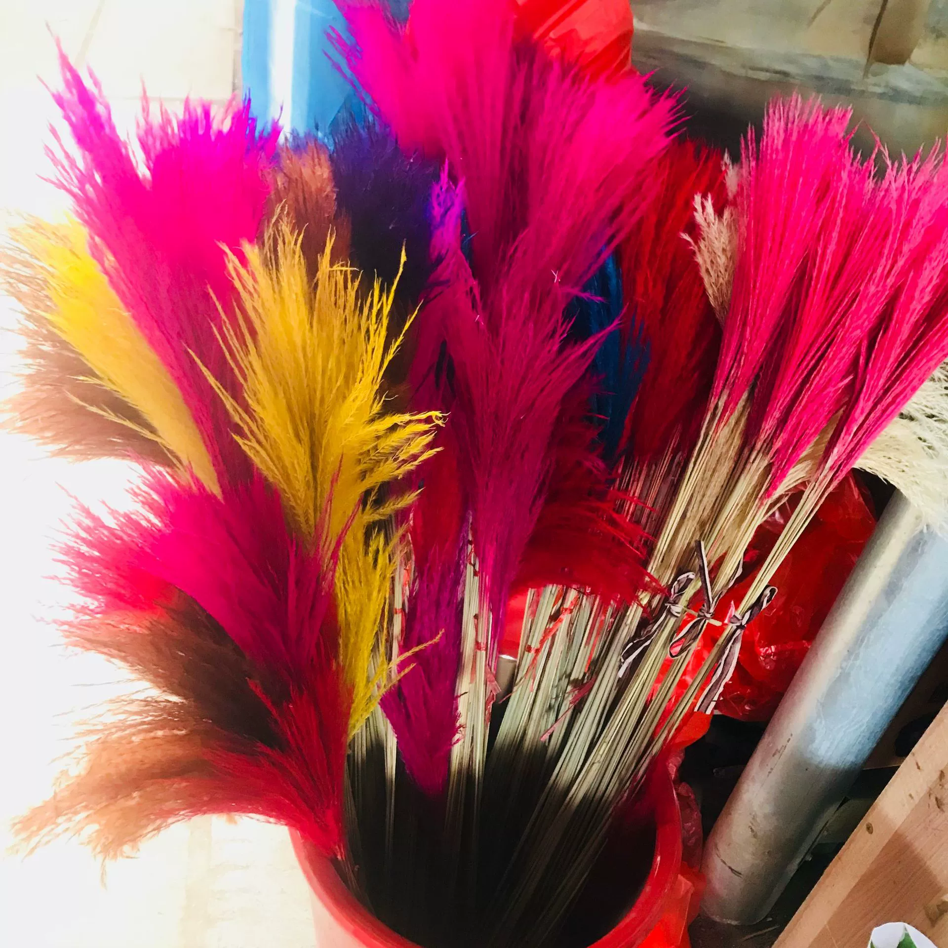 Прямая поставка с фабрики тростниковые сухие цветы Крытый Рабочий стол Гостиная Украшение для балкона тростниковые вечные сухие цветы скидка на большое количество