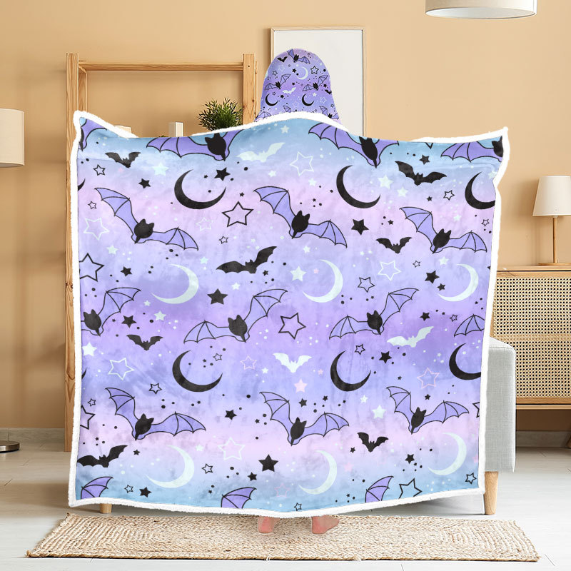 Cross-border wish capas multifuncionales de doble capa encapuchada doble capa de invierno engrosado lana calentamiento de flange camisa