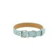 Cross-border Pet Collar Pet Supplies Simple pu Leather Gone Body Microfiber Composite Iron Buckle Traction Dog and Cat Collar
