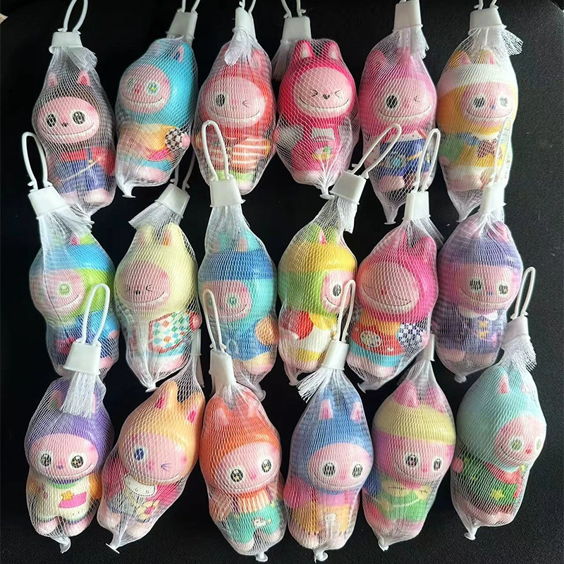Плюшeвый мешок-игрушка в стиле Санрио — медленно восстанавливающиеся squishy-фигурки и слизь, 6–10 см