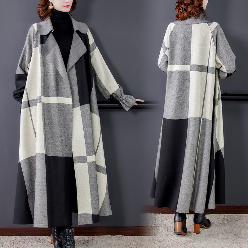 Autumn fashionable long thin classic suit jacket