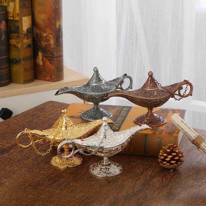 Aladdin's Magic Lamp Toy Crafts, Arabian Magic Lamp, Magic Lamp Jar, Egyptian Magic Lamp, Xinjiang Dunhuang Wishing Lamp