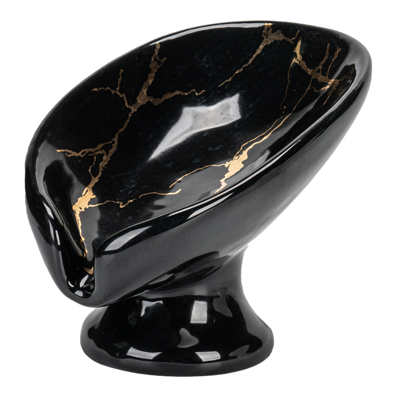 Moderno minimalista estante de jabón de banano creativo estante de jabón de cerámica decoraciones para el hogar de la vida decoraciones de alta calidad al por mayor