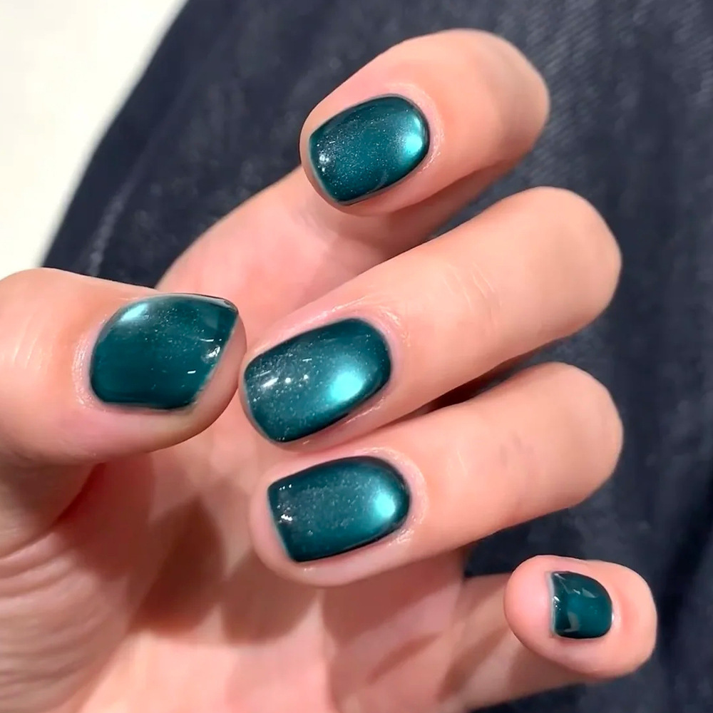 Fábrica directa de moda ojo de gato parche de uñas temperamento dulce blanquear parche de uñas falsas para dibujar la muestra puede diseñar image 1