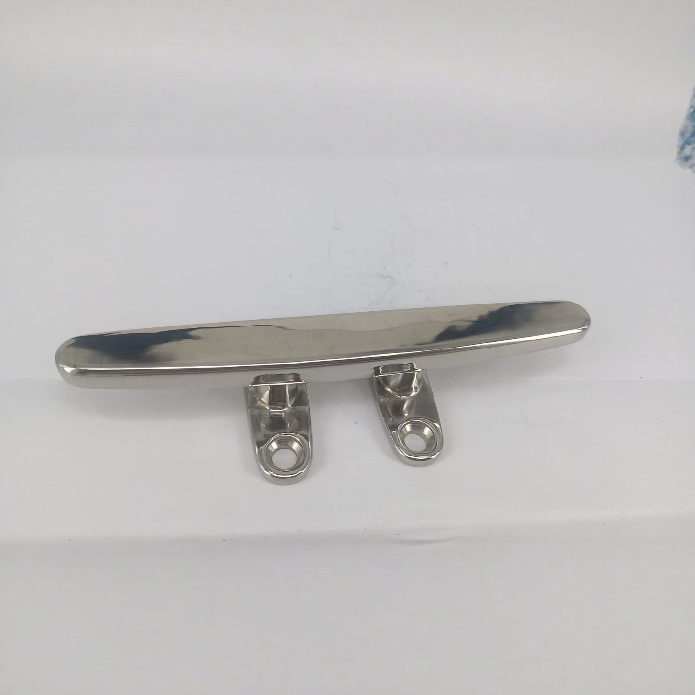 不锈钢游艇船舶船用系船柱索栓 羊角 系揽柱游艇五金配件扁平索栓