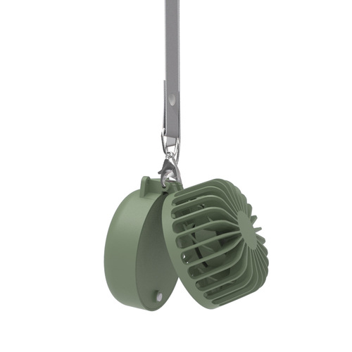 New Mini Hanger Fan USB Rechargeable Handheld Office Small Fan Portable Silent Student Electric Fan Wholesale