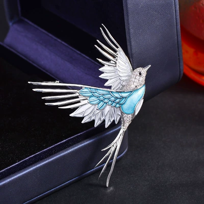 Yaxa sancaqları Bird Brooch Niche Design Sense