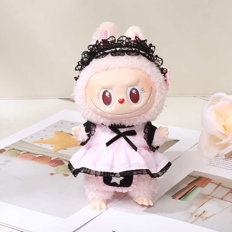 ラブブベビー服ドレス新製品はラブブ人形周辺機器を着用できますかわいい着替えぬいぐるみ服卸売|undefined