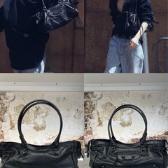 高级感辣妹朋克机车包大容量托特单肩斜挎手提时髦简约巴黎女包包