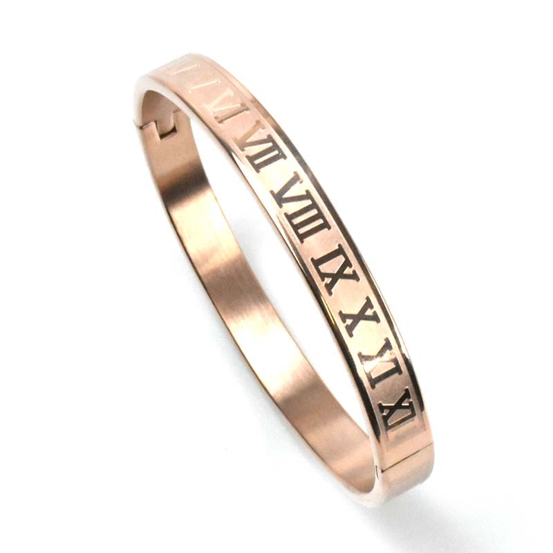 Golden bracelet, pink gold