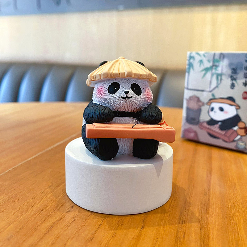 Оригинальная панда в китайском стиле с восемью элегантными украшениями-Fuqin