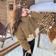 今年流行两面穿短款羽绒服2025新款女冬超好看小个子加厚90绒外套