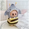 Gray gray little shark two-piece set