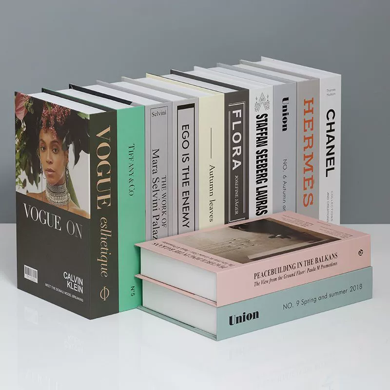 Коробка, декор, книжная полка, креативный реквизит