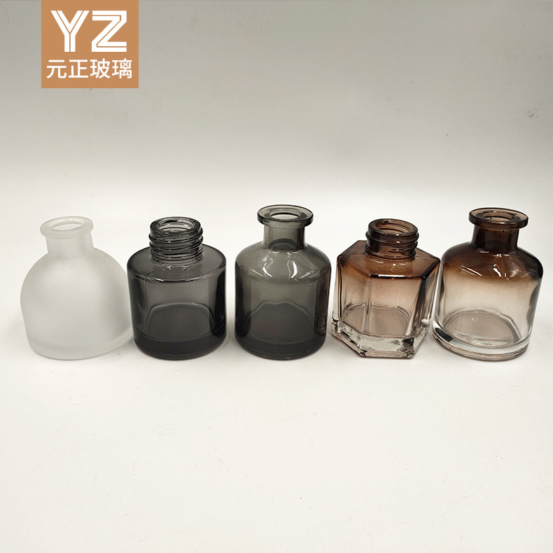 Glass Bottle, Aromatherapy Bottle, Fragrance Essential Oil Empty Bottle, Perfume Refill Bottle, Volatile Packaging Bottle, Small Capacity Plain Glass