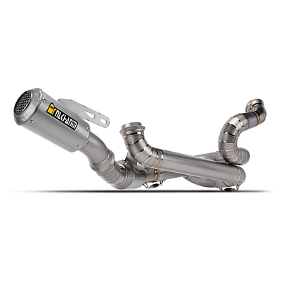 Motorcycle exhaust pipe | alloy, full system, non-destructive