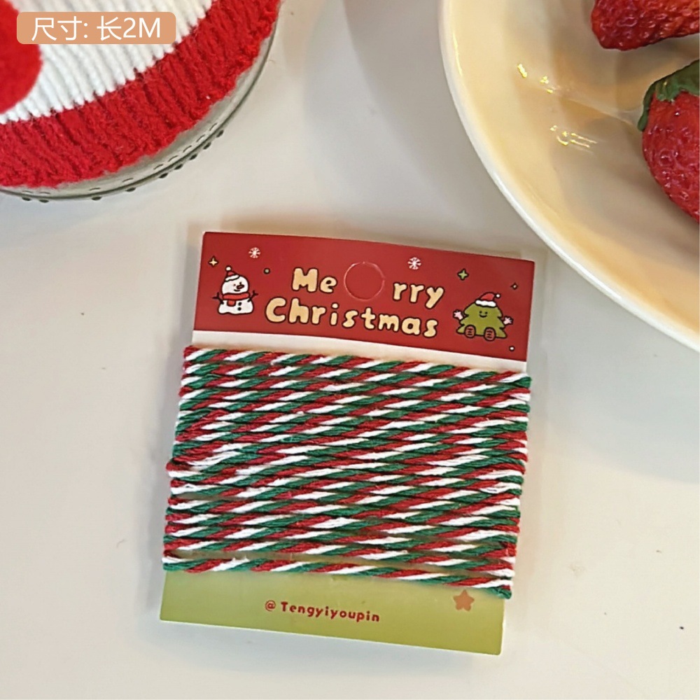 Tengyi original kraft bolsa de decoración cartón de regalo de Navidad accesorios de embalaje de chicas corazón de Navidad accesorios versátiles