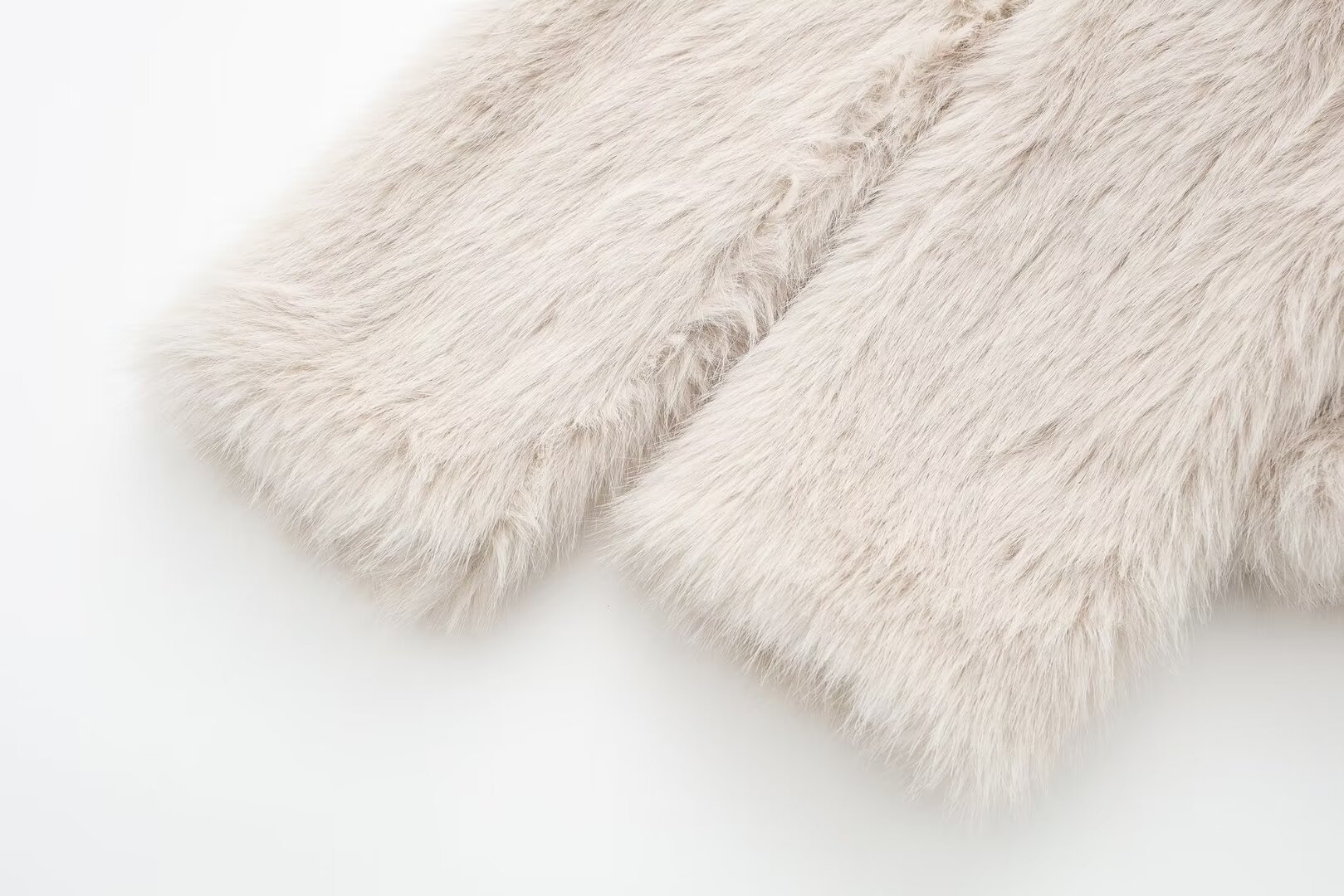 1330g Weight Faux Fur Coat Outerwear Type Long Sleeve Sleeve Length Single Breasted Placket Type Polyester Fabric Type Long Top Length Coat Tops Type Holiday Occasion Turndown Neckline Loose Fit Type Solid Color Pattern Winter, Autumn Season Women's Gender Pocket Design Elegant, Streetwear Style Women's Elegant Streetwear Solid Color Pocket Single Breasted Coat Faux Fur Coat 18