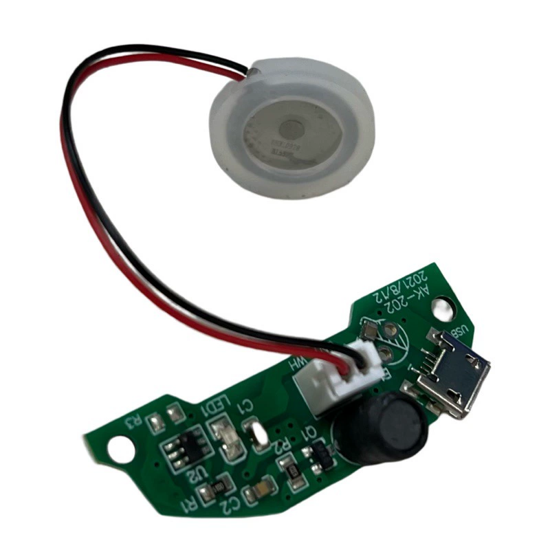 USB mini air humidifier sound wave drive board atomizer integrated circuit board micropore atomizer experiment