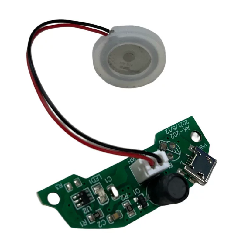 USB mini air humidifier sound wave drive board atomizer integrated circuit board micropore atomizer experiment