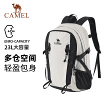 骆驼户外登山包黑白拼色双肩包运动旅游旅行徒步轻便背包书包批发