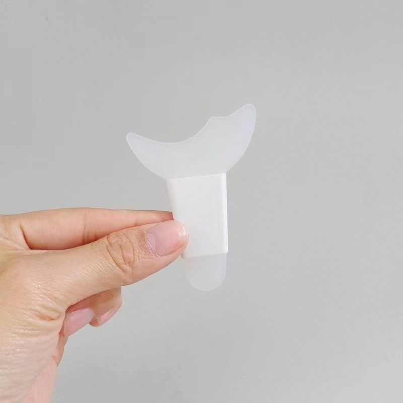 Color transparente de mango largo