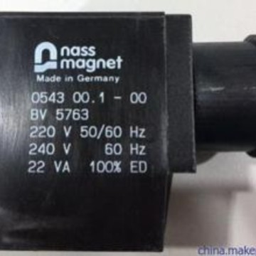 NASS MAGNET电磁阀线圈005000.1-00BV5023 DC24V 提供产品资料