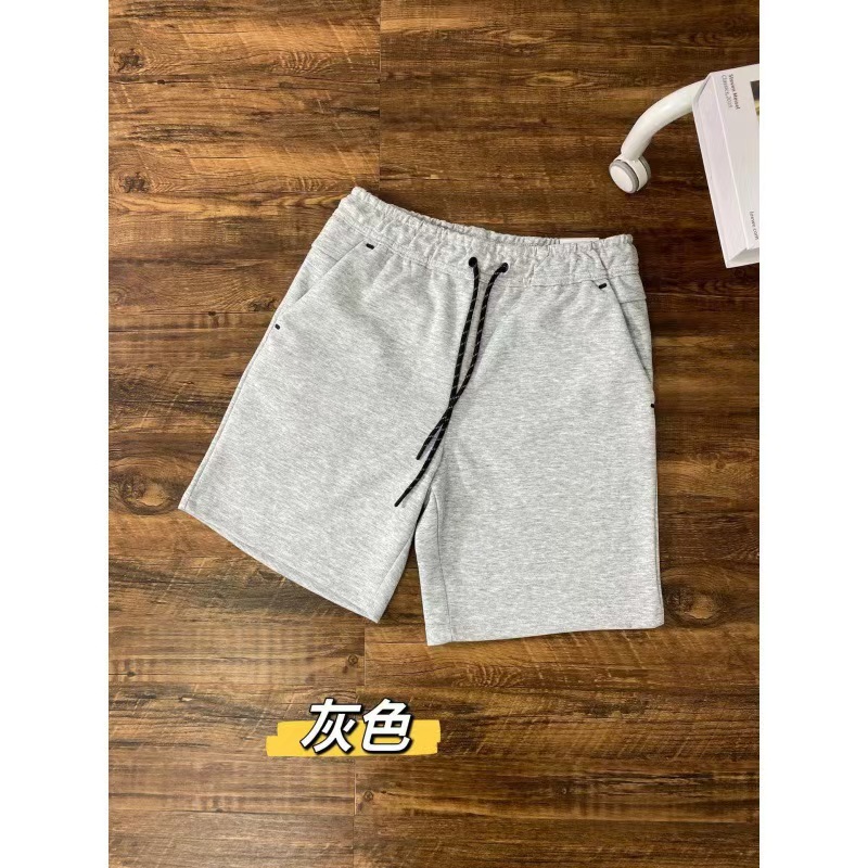 Pantalones cortos 503 para hombre con cremallera trasera multicolor con cordón deportivo casual de verano 2024