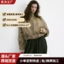宽松跨境爆款立领拉链