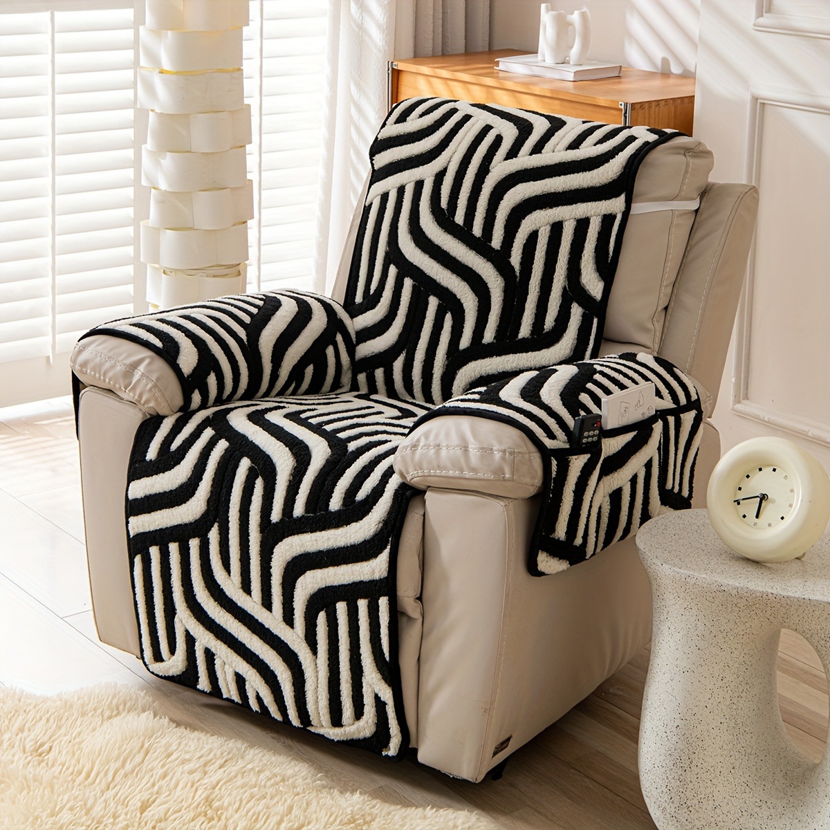 Housse de canapé élastique minimaliste européenne lavable_voghion.com