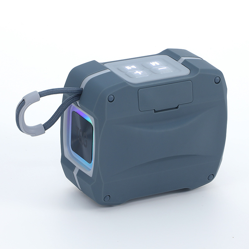 新型tg661ワイヤレスBluetoothスピーカー、通話機能付き、ポータブルカードスロット搭載スピーカー、TWSサブウーファー、ギフト用スピーカー|undefined