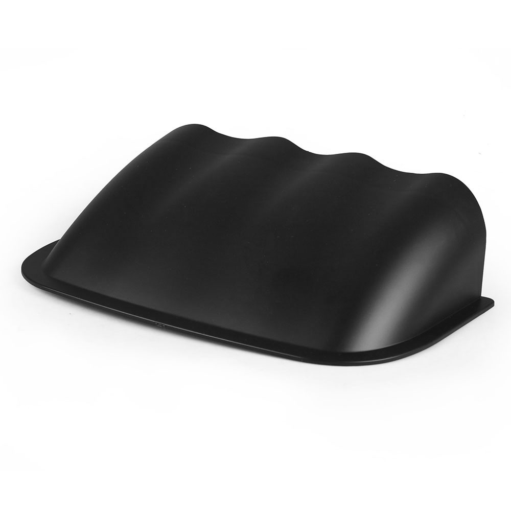 Car Modification Instrument Panel Cover 2inch Black Carbon Pattern 52mm Dual-Hole, Three-Hole, Four-Hole Instrument Panel Cover Stand