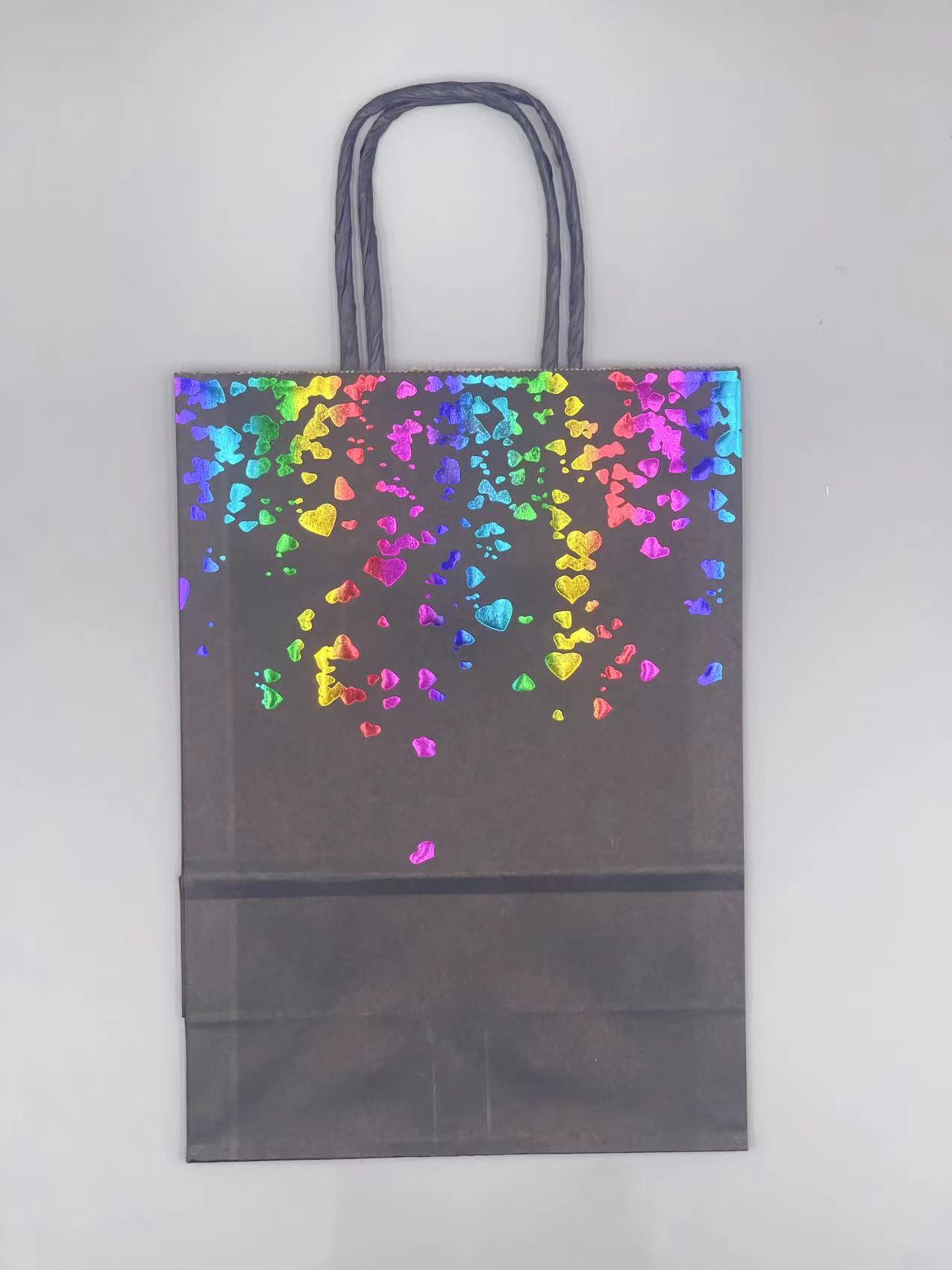 Negro --- arriba amor-color de oro; 16*22*8cm