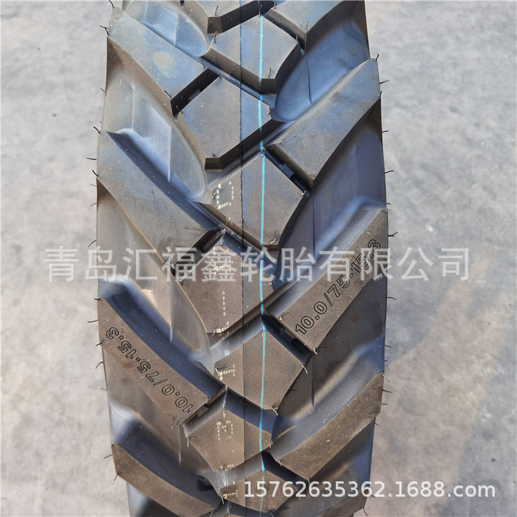 联合收割机人字轮胎10.0/75-15.3农机具轮胎玉米联合收获机