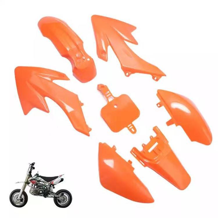 Adecuado para Honda 50 pequeño off-road motocicleta piezas de plástico cáscara del coche CRF50 pequeño volador águila Shell exterior partes