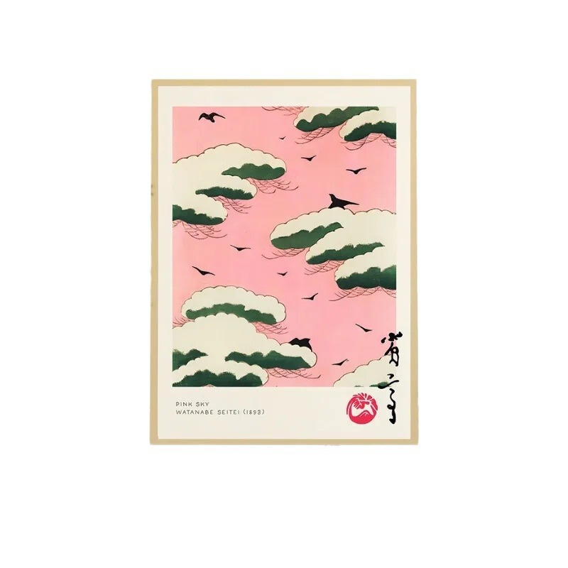 复古莫奈梵高文艺风帆布画世界名画客厅背景挂画走廊玄关装饰画|undefined