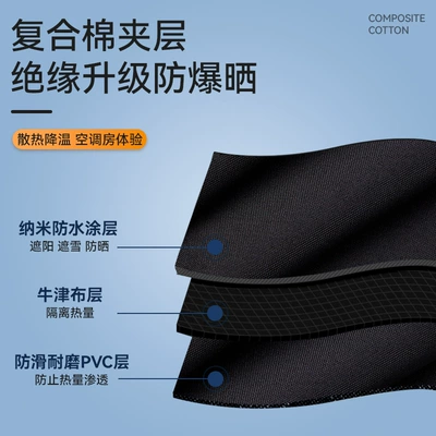 Oxford cloth snow shield front: Car snow shield