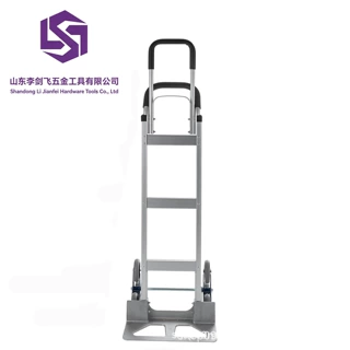 定制供应铝合金物流手推老虎车货物搬运两轮手拉车家用爬楼车
