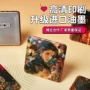 pu加厚正方形定制胸章
