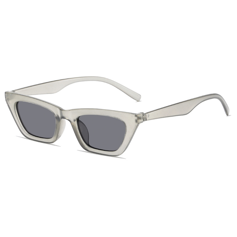 Cat eye zonnebril voor fietsen hip hop disco stijl voor dames_voghion.com